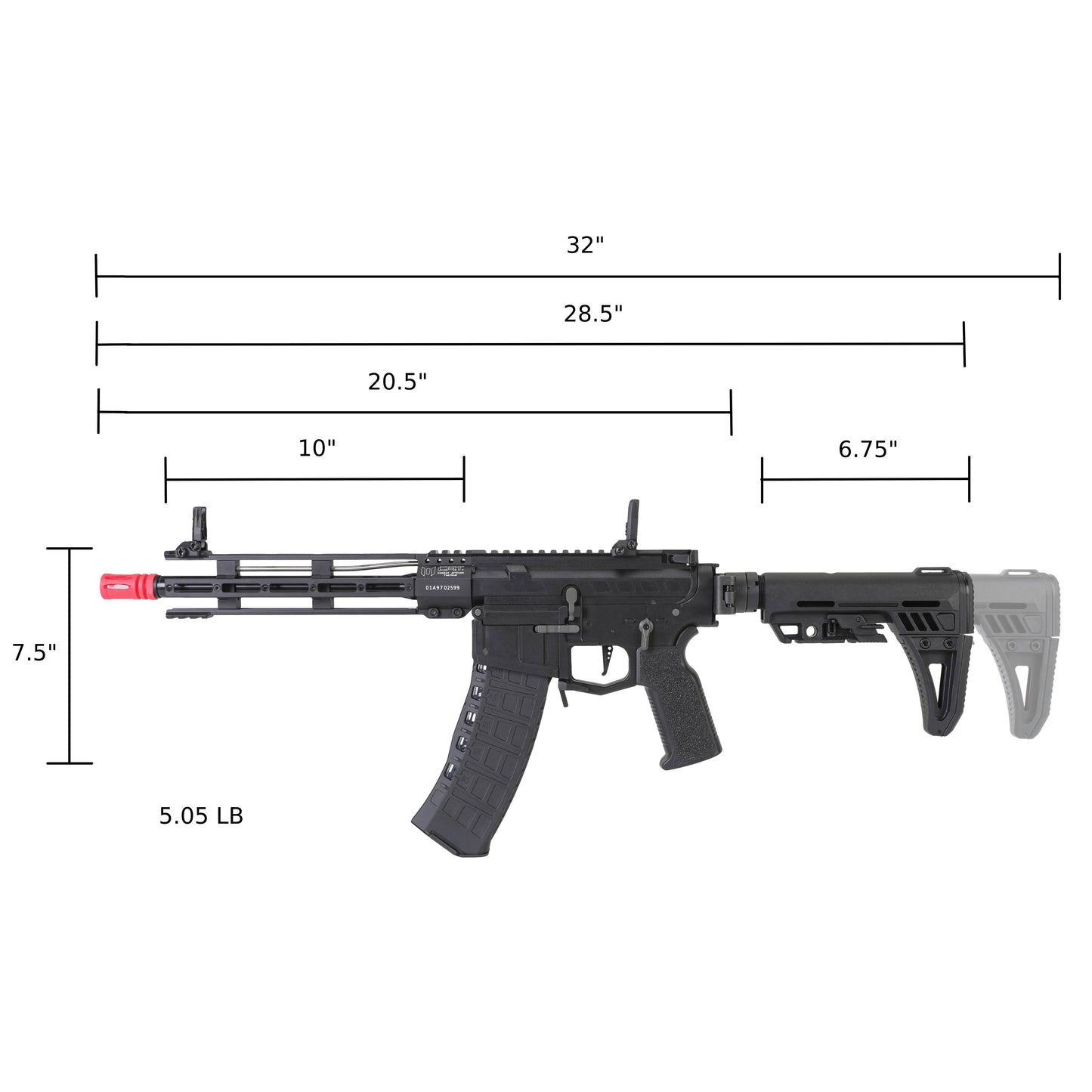 ARCTURUS X C.A.T. Versatile-10s AK AEG