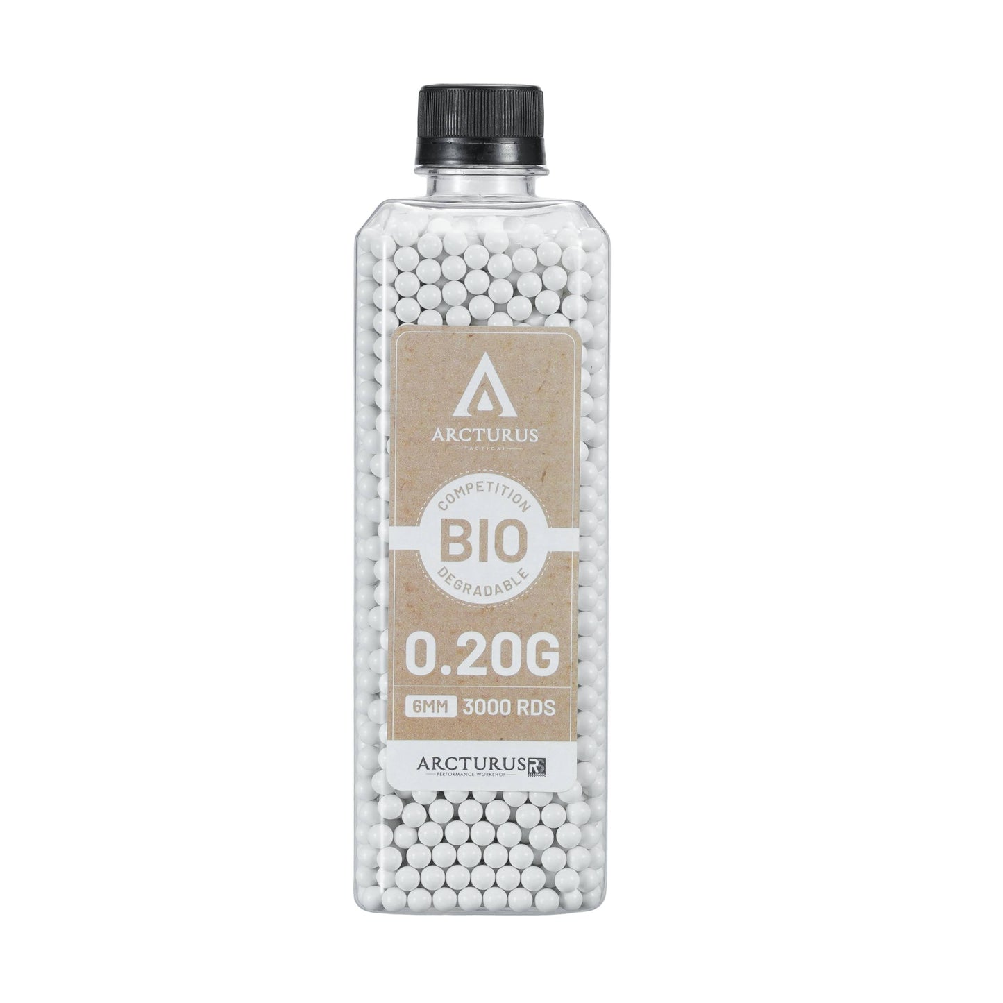 ARCTURUS RS® BIO Match Grade 6mm Airsoft BBs 0.20g