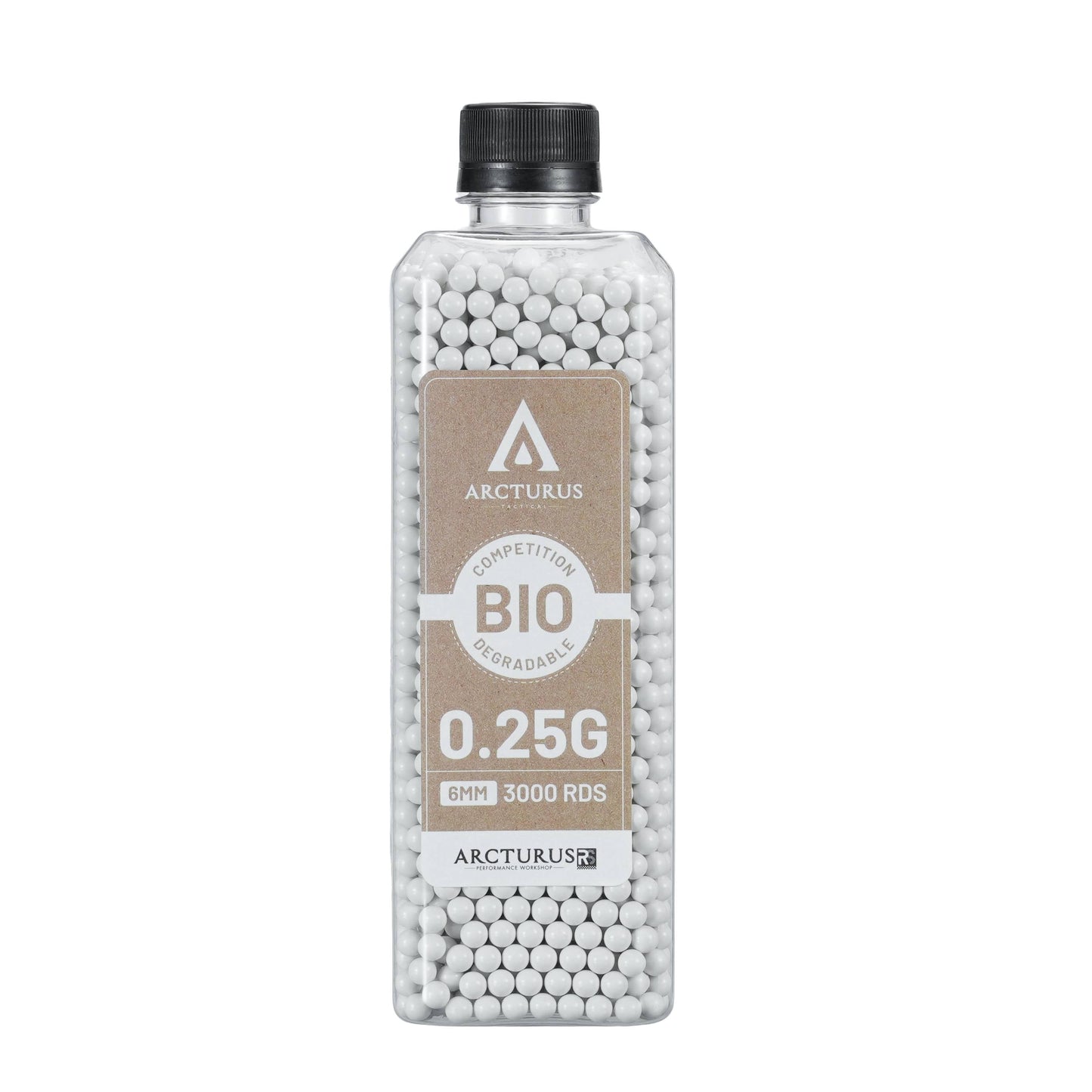 ARCTURUS RS® BIO Match Grade Biodegradable 6mm Airsoft BBs 0.25g
