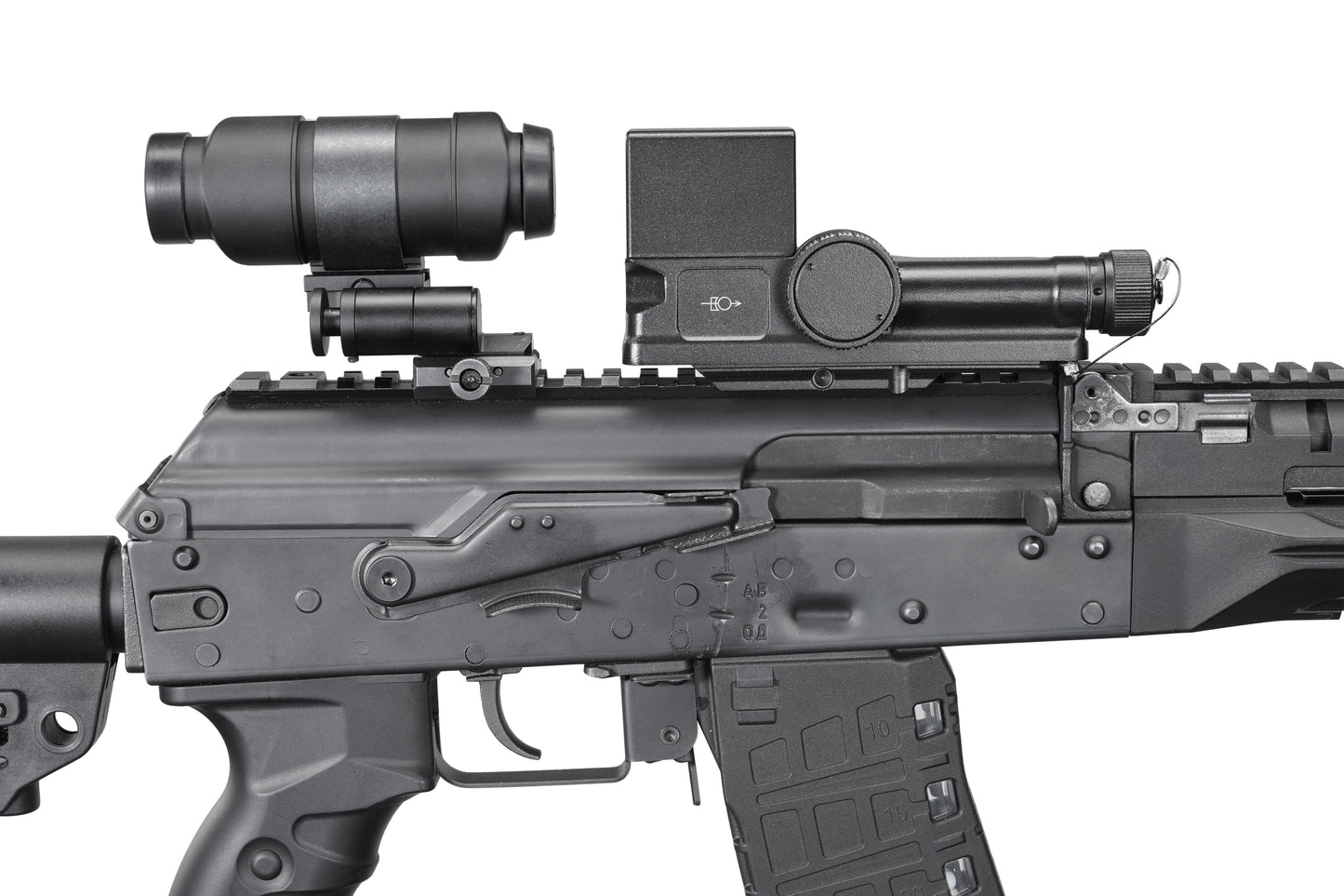 NOVUS PDS-I Prism Dot Sight Civilian Reticle w/ PM-I 3x Prismatic Magnifier Combo
