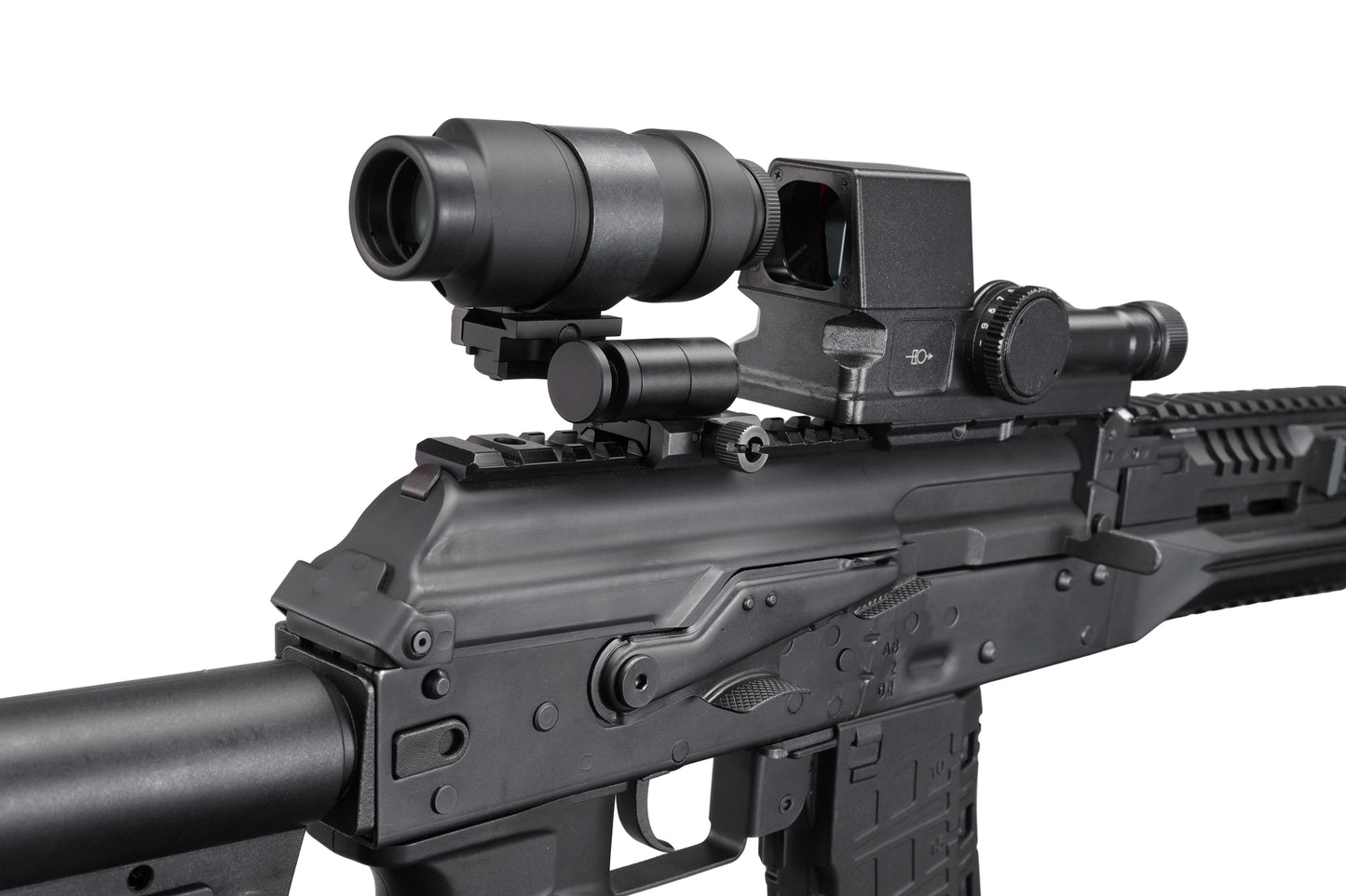 NOVUS PDS-I Prism Dot Sight Civilian Reticle w/ PM-I 3x Prismatic Magnifier Combo