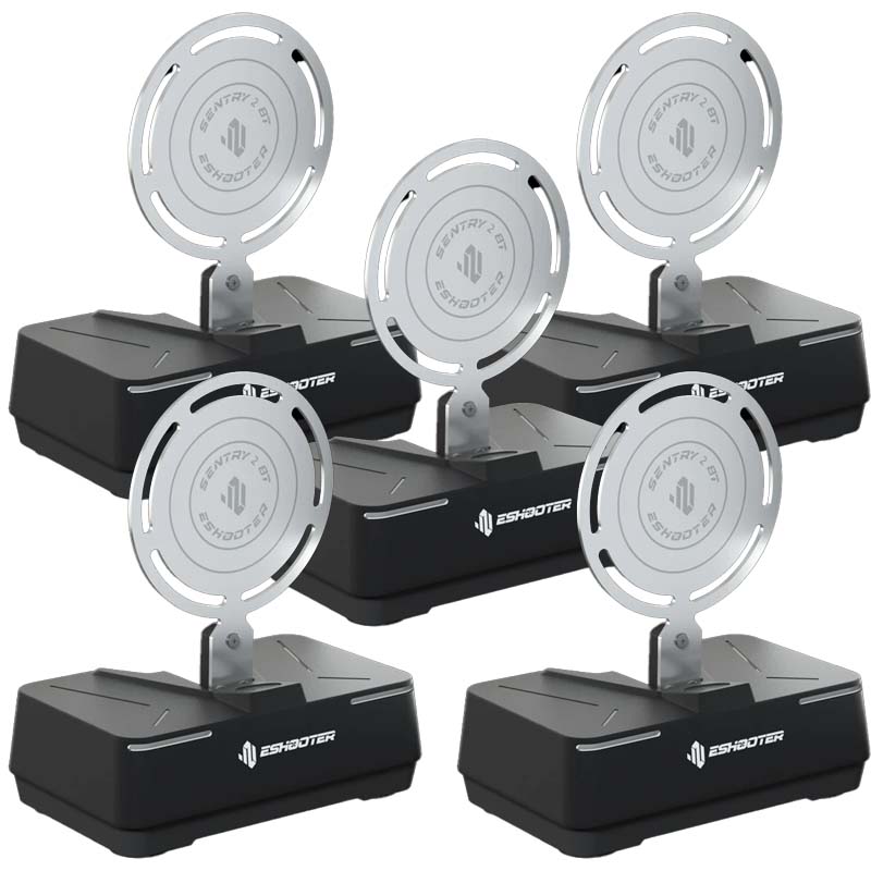 5 * Eshooter Sentry 2 BT Wireless Target (Black) SASP EVENT SPECIAL