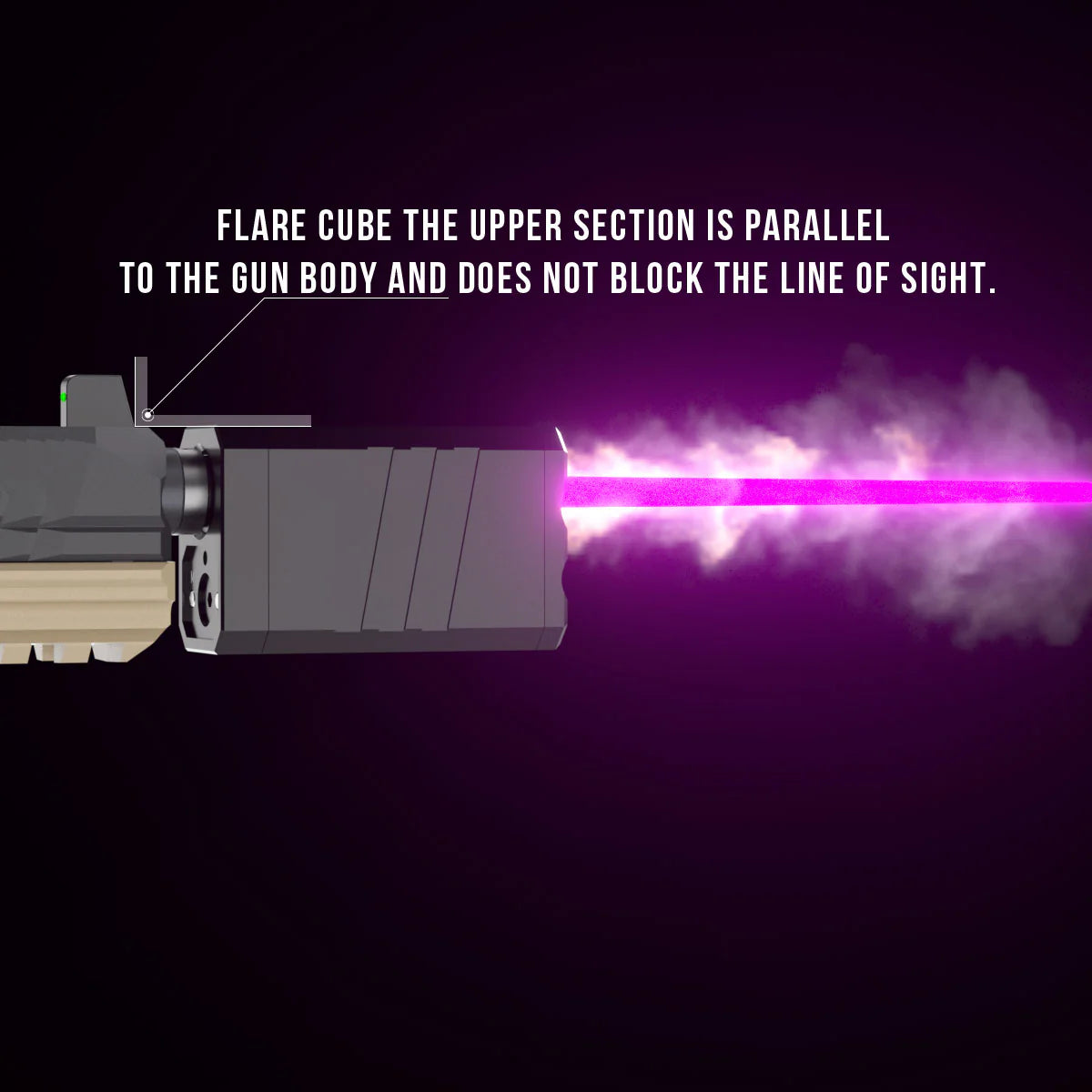 Eshooter Flare Cube BT Tracer Unit
