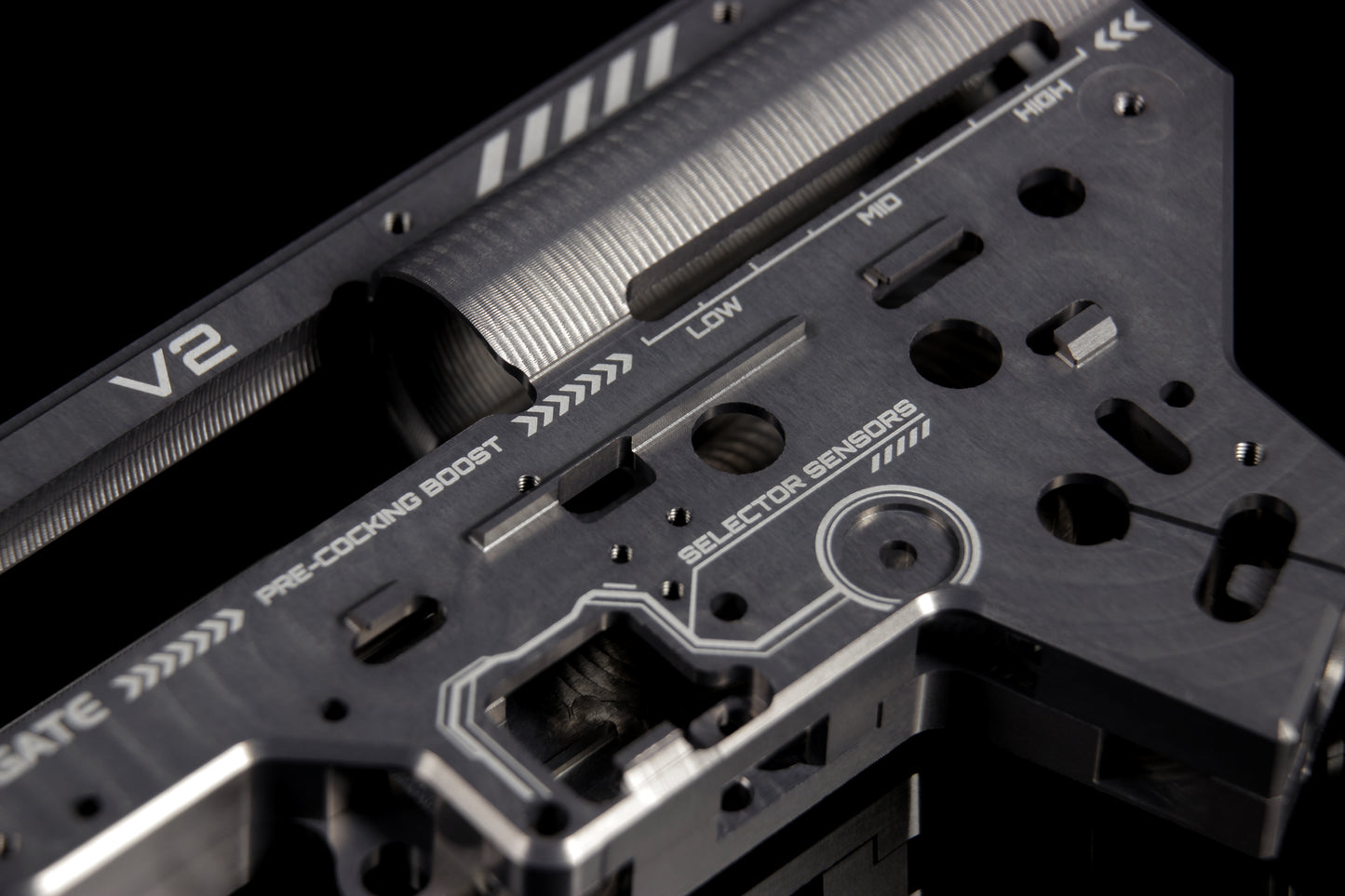 GATE Enterprise EON V2 Gearbox - Silver