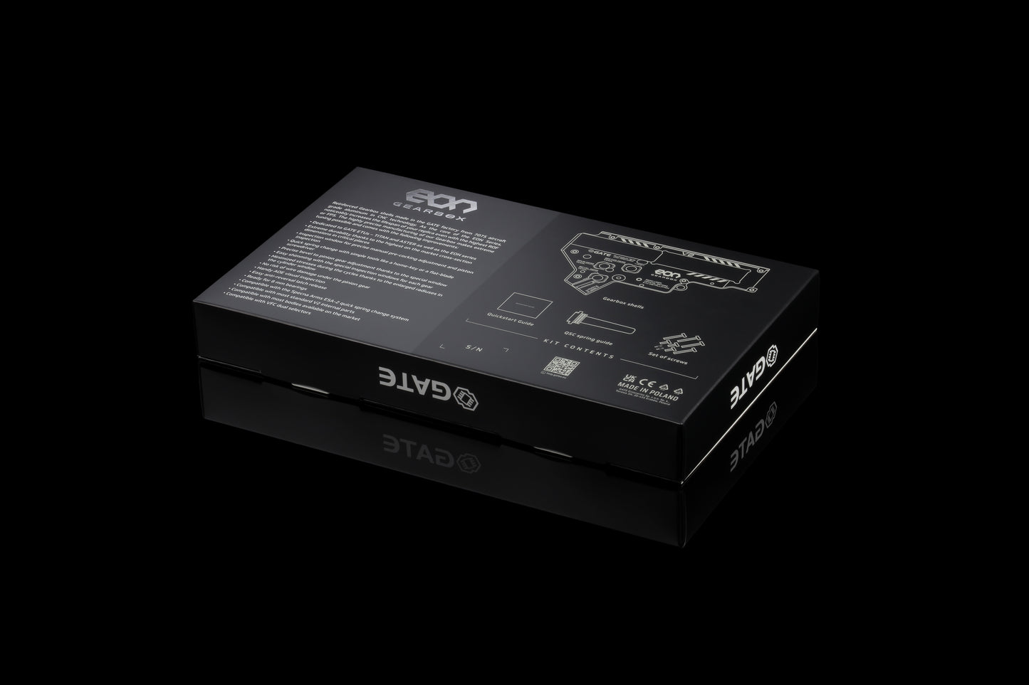 GATE Enterprise EON V2 Gearbox - Silver