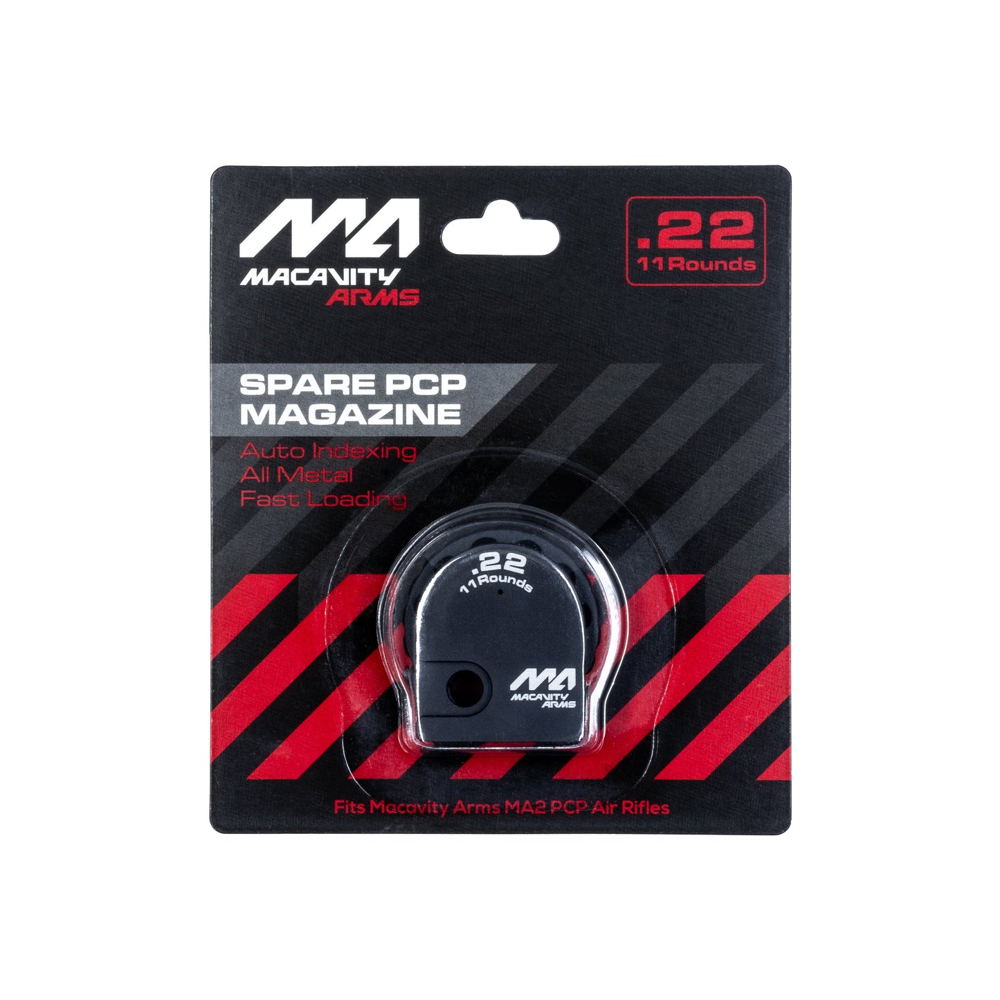 MACAVITY AGILITY MA2 METAL ROTARY MAGAZINE CAL.22