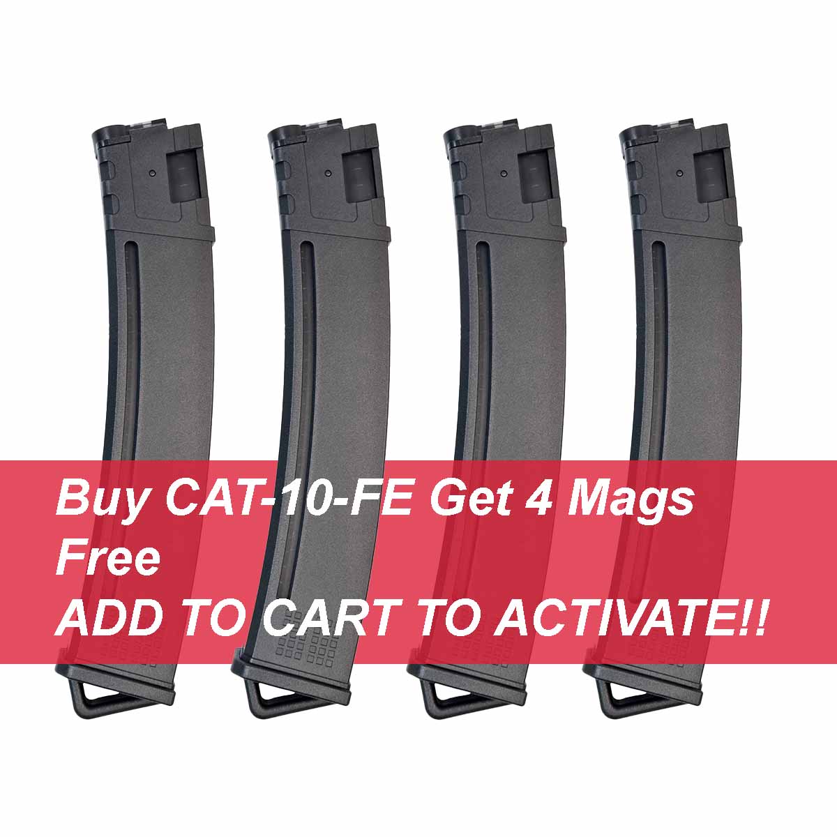 Octoberfest Sale - Buy CAT-10-FE and Get 4 Mags Free