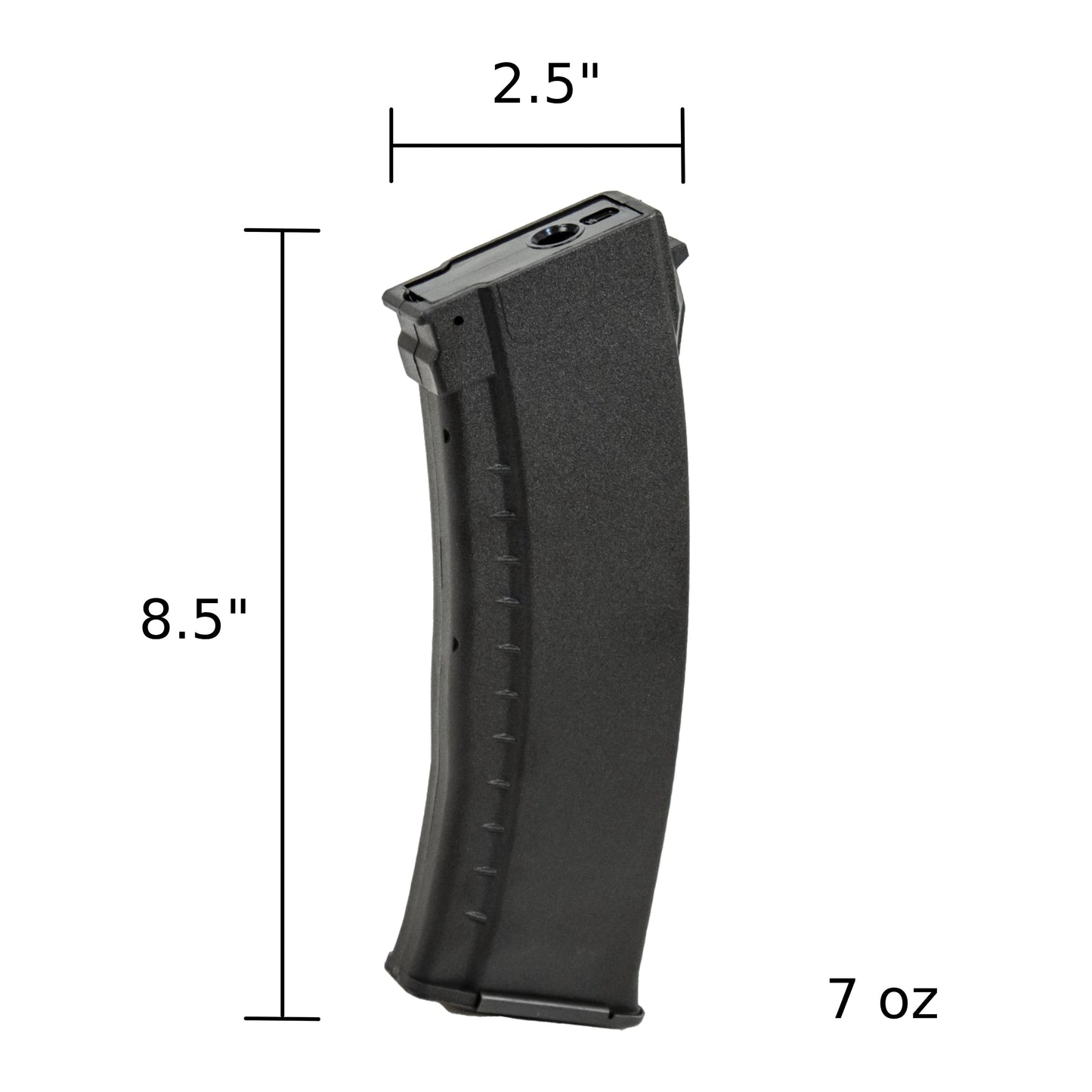 ARCTURUS AK74 Bakelite 200Rds Mid-Cap EMM Magazine BLK