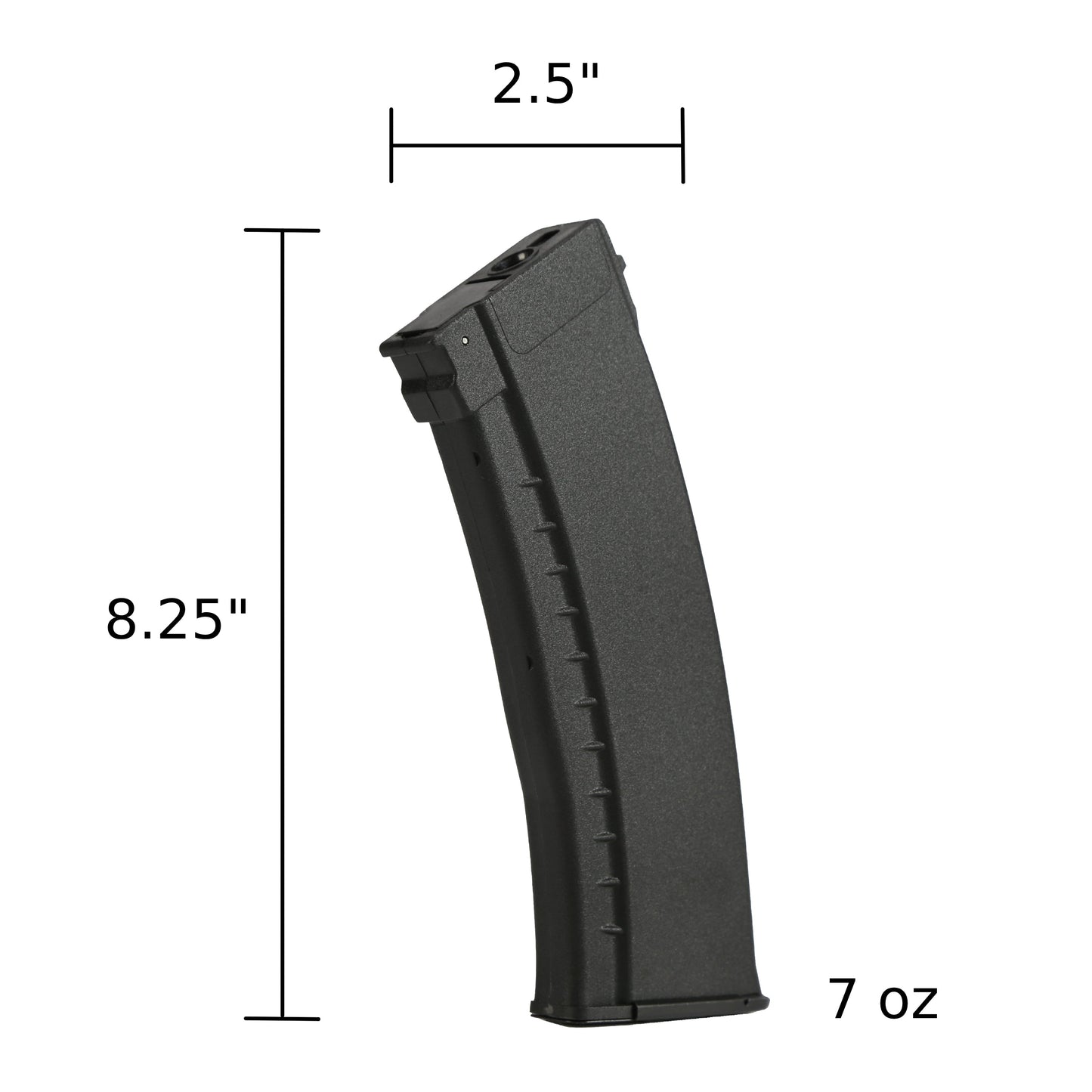 ARCTURUS AK74 Bakelite 550Rds Hi-Cap Wheel EMM Magazine BLK