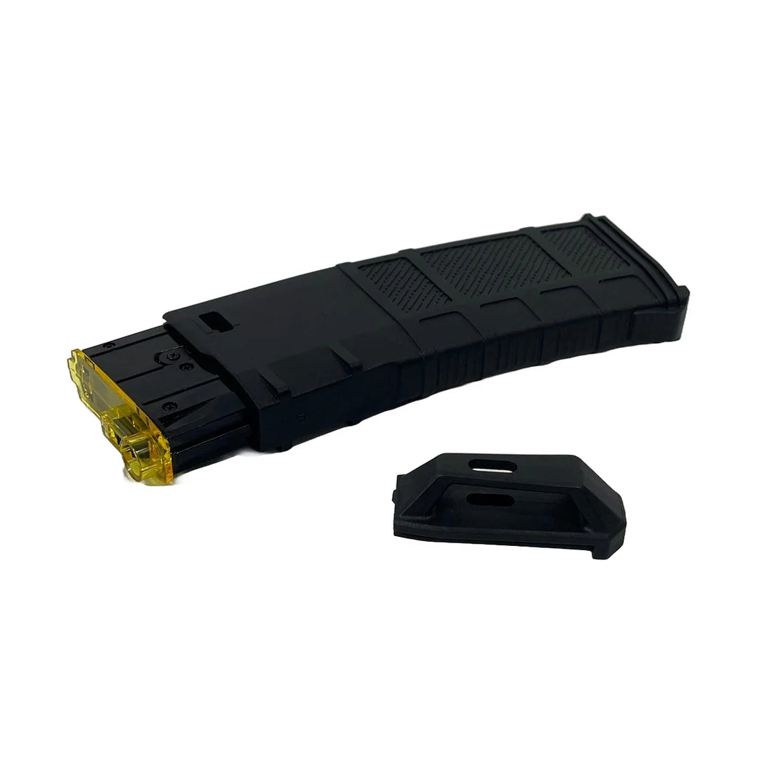 Amarok AM250 M series - 250 rounds Fast Feed Mid Cap Magazine - Type A3 - Black + Yellow Top