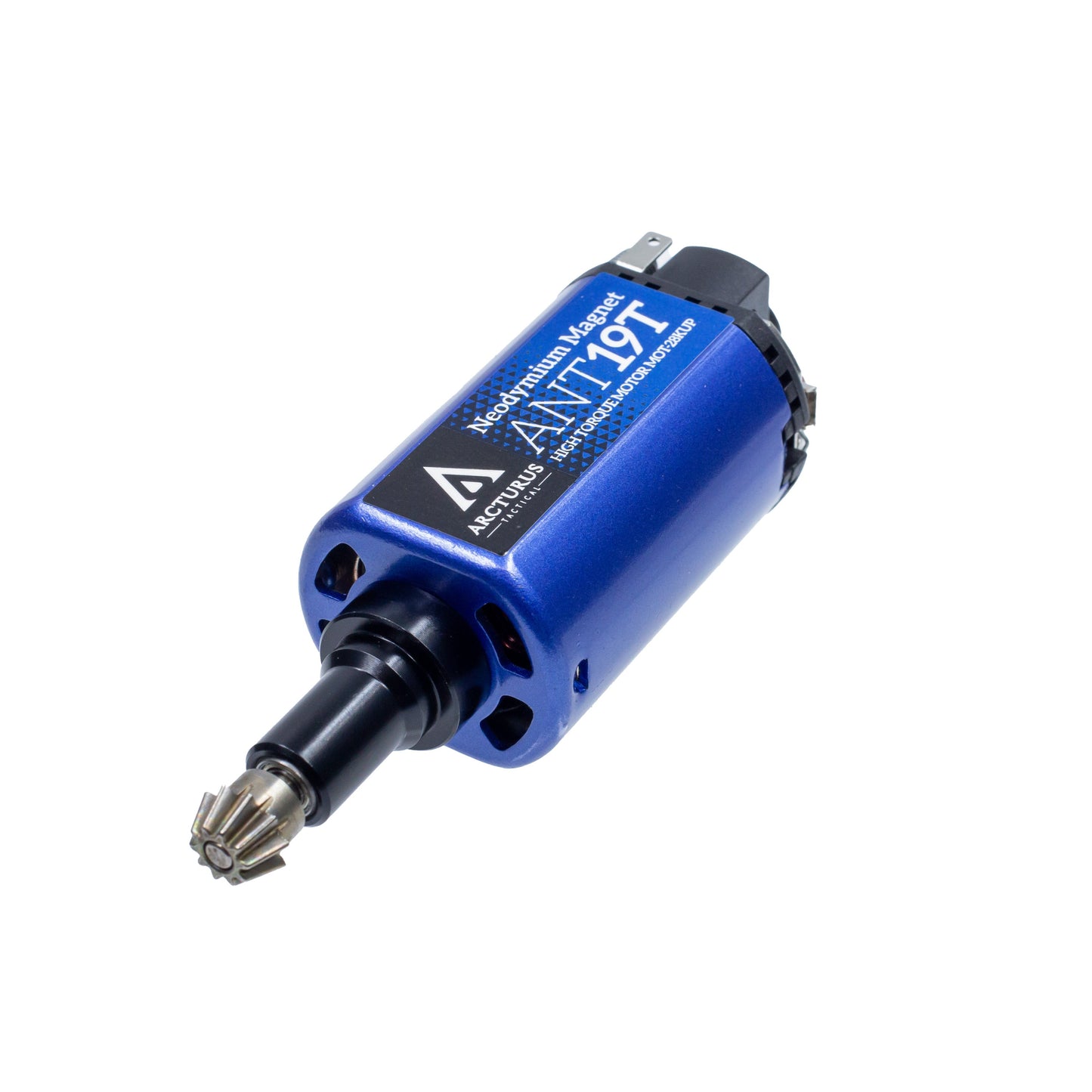 High Torque 28K Neodymium Motor 19T w/ MIM Steel Pinion Gear - O Type / Long