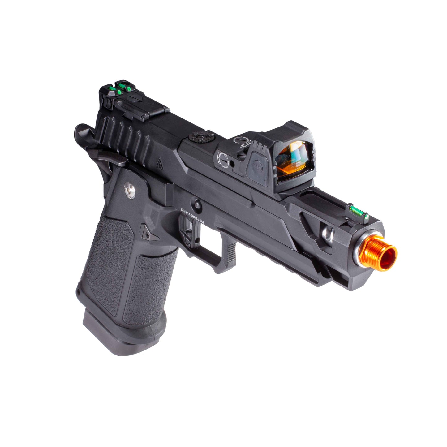 ARCTURUS Osprey 5" Split Slide Hi-Capa GBB PR™ Performance Refined Edition w/ Optics Ready Slide & ARS-1 Red Dot Combo & CNC AL Adjustable Blowback Housing