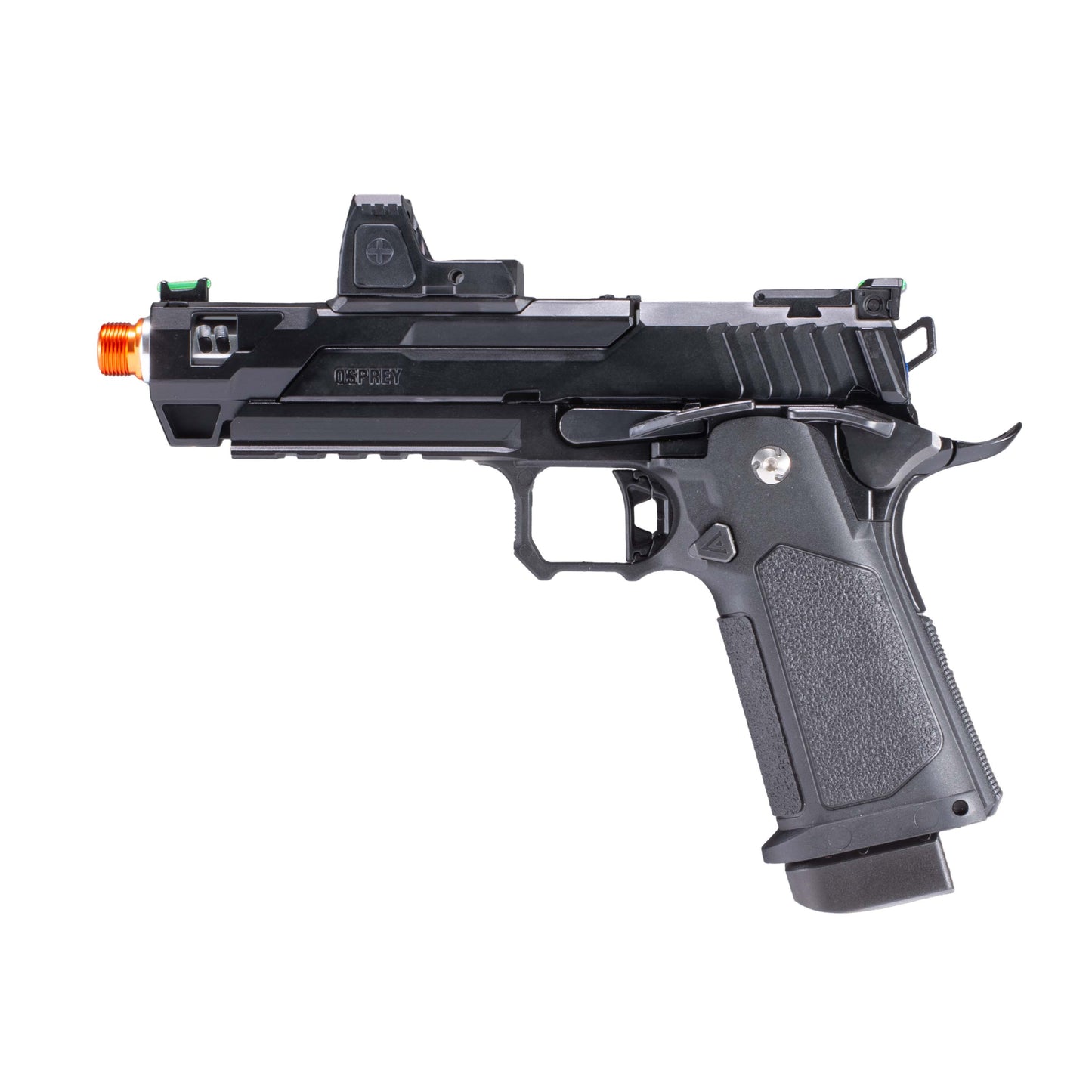 ARCTURUS Osprey 5" Split Slide Hi-Capa GBB PR™ Performance Refined Edition w/ Optics Ready Slide & ARS-1 Red Dot Combo & CNC AL Adjustable Blowback Housing SASP EVENT SPECIAL