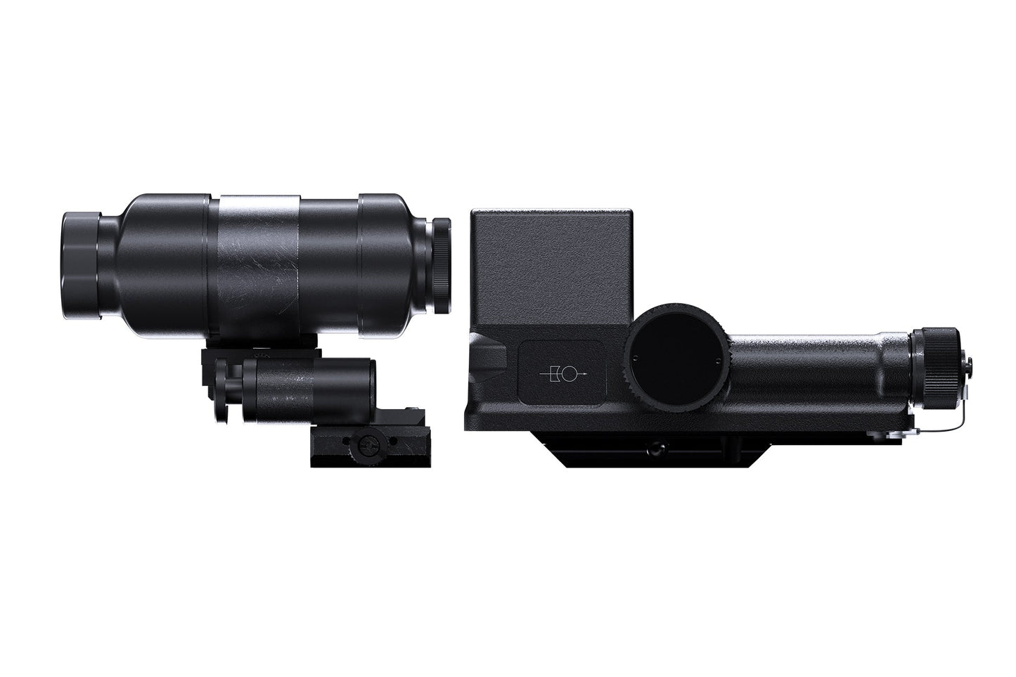 NOVUS PDS-I Prism Dot Sight Civilian Reticle w/ PM-I 3x Prismatic Magnifier Combo
