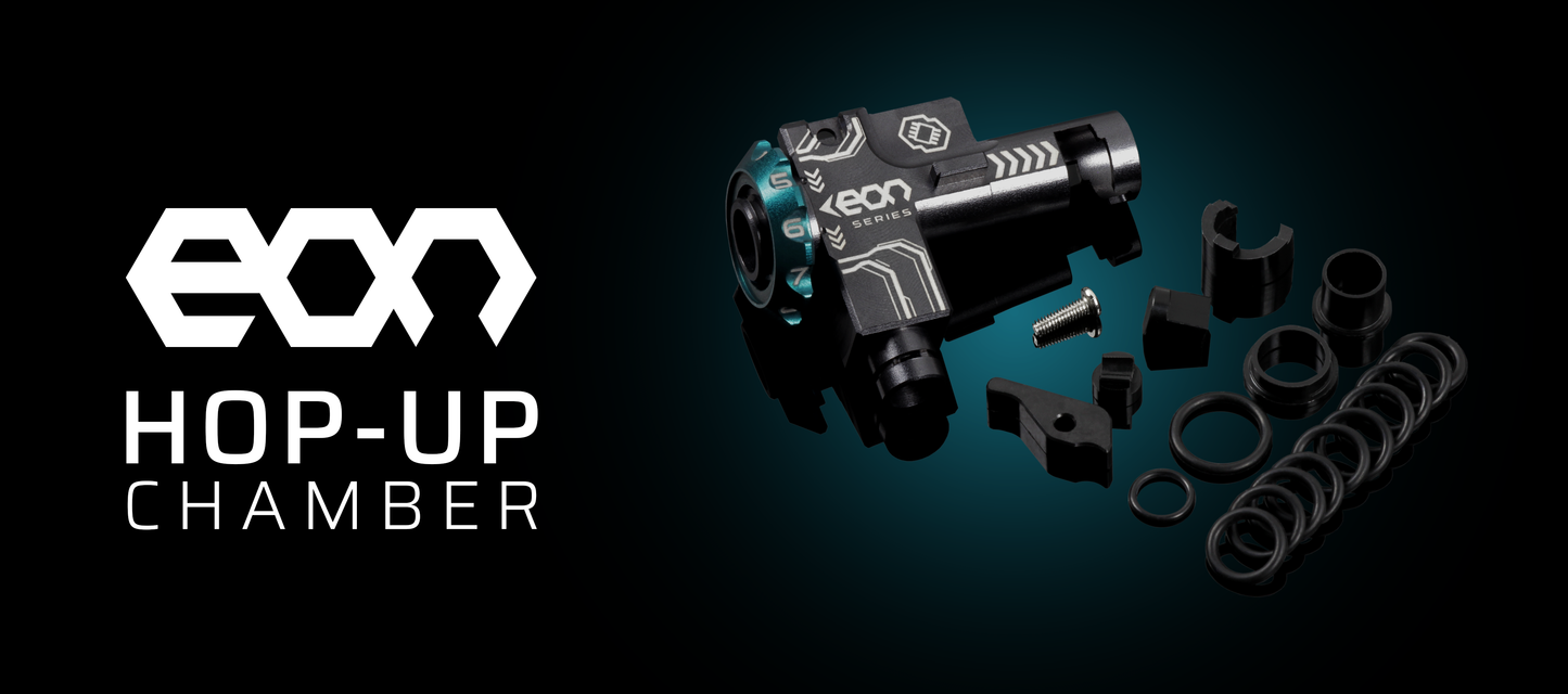 EON Hop-Up Chamber - Titanium housing + Violet
rotary dial