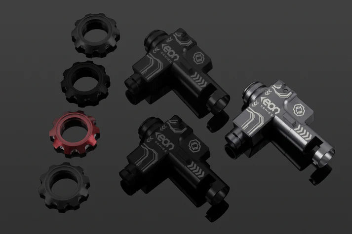 EON Hop-Up Chamber - Titanium housing + Red
rotary dial