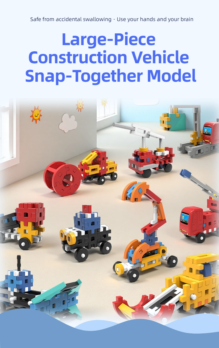 Bricksmith SnapFleet-10 Construction Vehicles