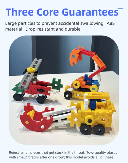 Bricksmith SnapFleet-10 Construction Vehicles