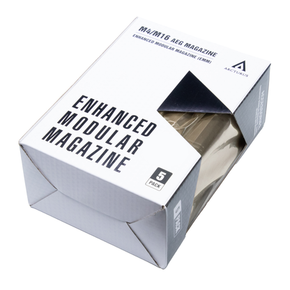 ARCTURUS AR MOD1 M4/M16 200Rds Mid-Cap Windowed EMM Magazine FDE [5-PACK]