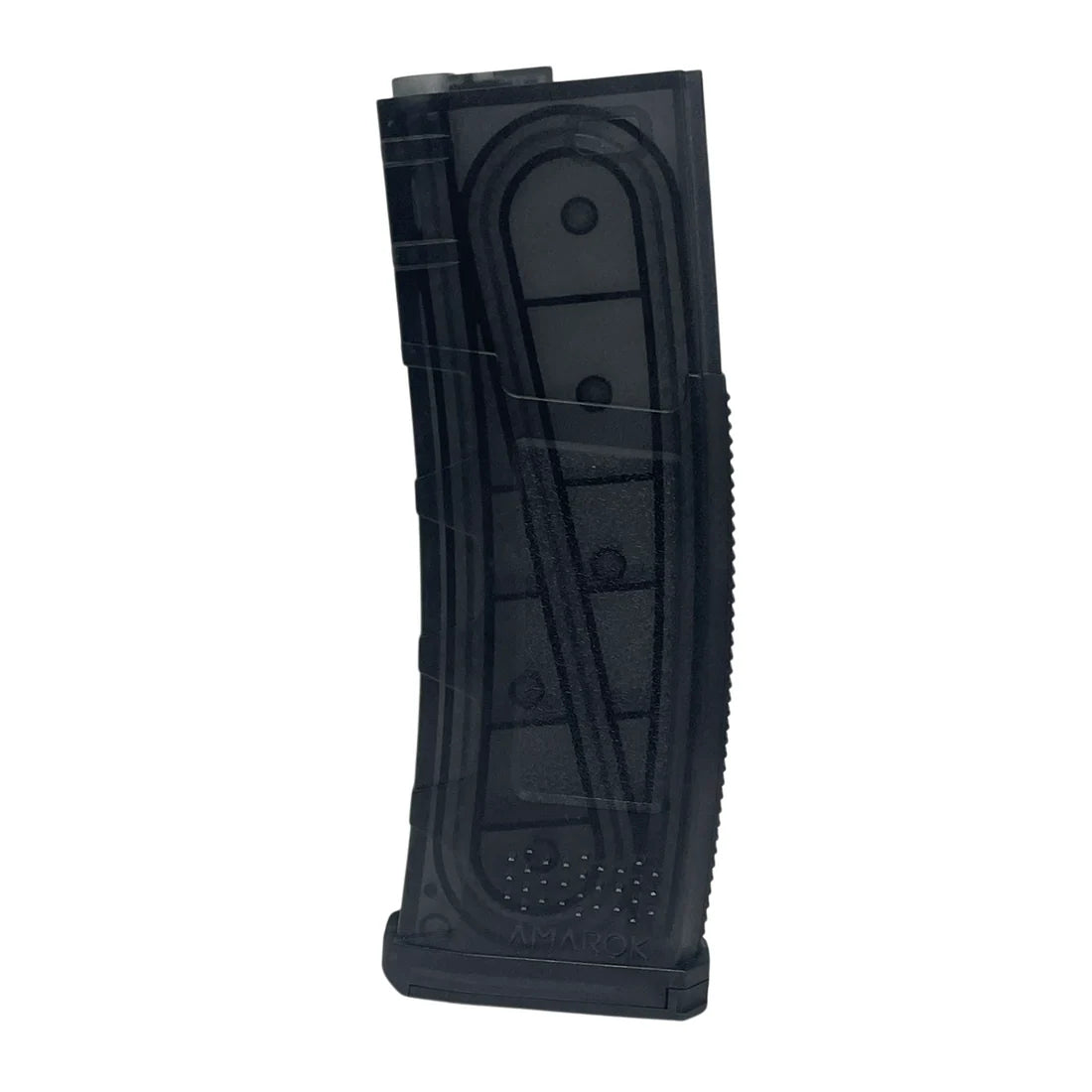 Amarok AM160 M series - 160 rounds Fast Feed Mid Cap Magazine - Type A1 - Transparent Smoke