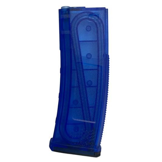 Amarok AM160 M series - 160 rounds Fast Feed Mid Cap Magazine - Type A3 - Transparent Blue