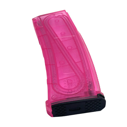 Amarok AM160 M series - 160 rounds Fast Feed Mid Cap Magazine - Type A4 - Transparent Pink