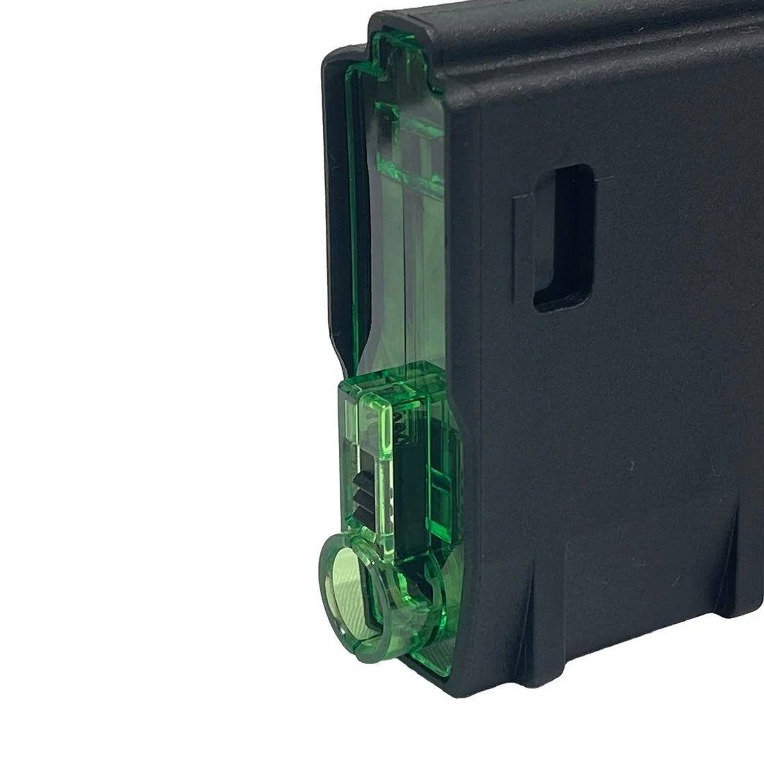 Amarok AM250 M series - 250 rounds Fast Feed Mid Cap Magazine - Type A7 - Black + Green Top