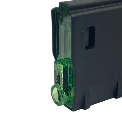 Amarok AM250 M series - 250 rounds Fast Feed Mid Cap Magazine - Type A7 - Black + Green Top