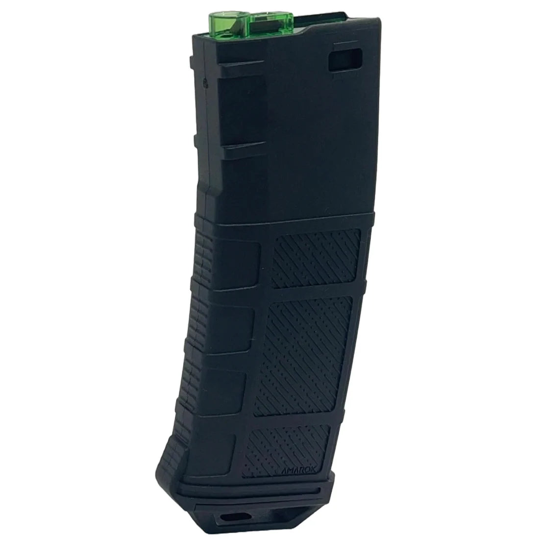 Amarok AM250 M series - 250 rounds Fast Feed Mid Cap Magazine - Type A7 - Black + Green Top