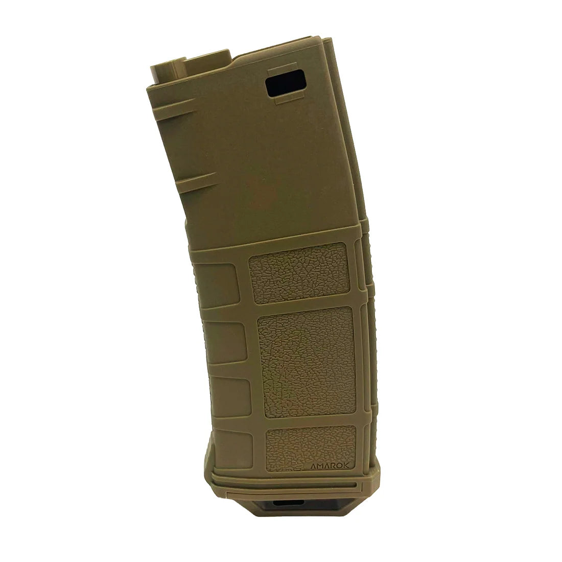 Amarok AM250 M series - 250 rounds Fast Feed Mid Cap Magazine - Type B8 - FDE + Solid FDE Top
