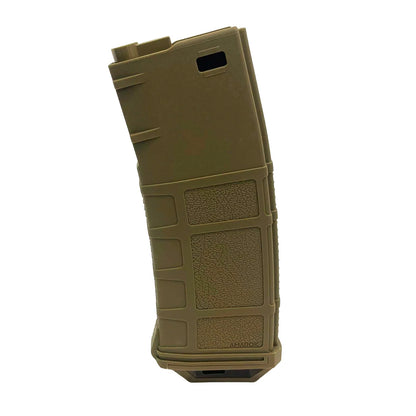 Amarok AM250 M series - 250 rounds Fast Feed Mid Cap Magazine - Type B8 - FDE + Solid FDE Top