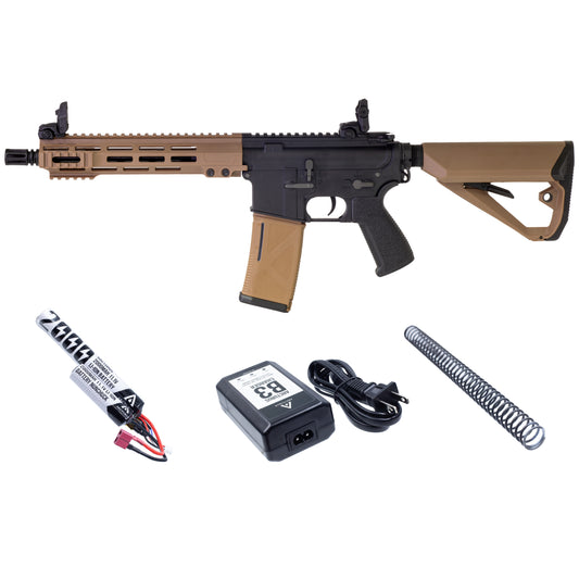 ARCTURUS LWT MK-I CQB 10" AEG SPORT Black-Tan Starter Pack ARC SE®