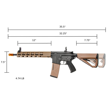 ARCTURUS LWT MK-III Carbine 12" SPORT AEG SE® Black-Tan