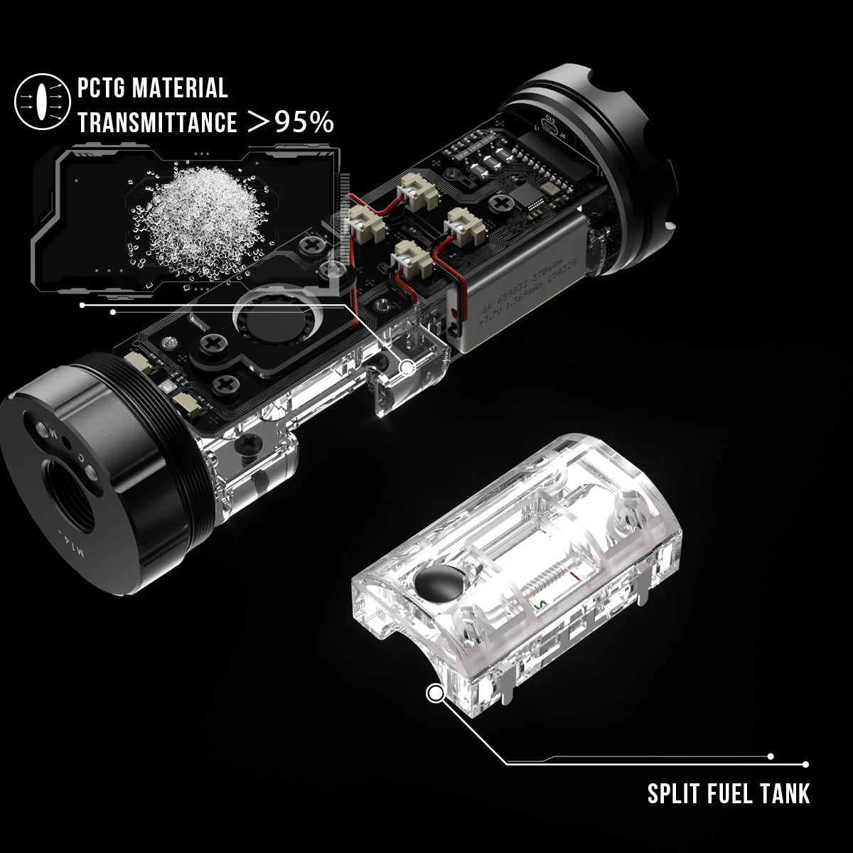 E-Shooter Flare Smoky BT Tracer Unit