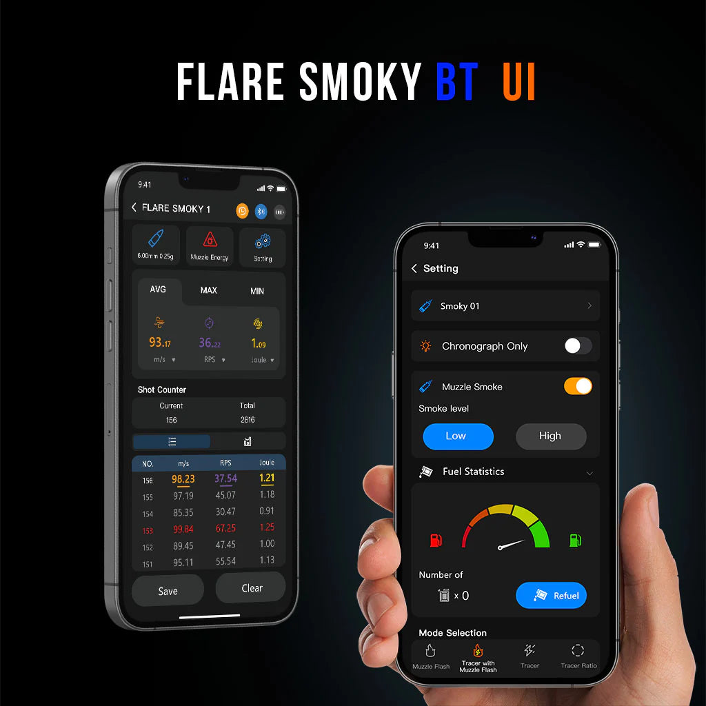 E-Shooter Flare Smoky BT Tracer Unit