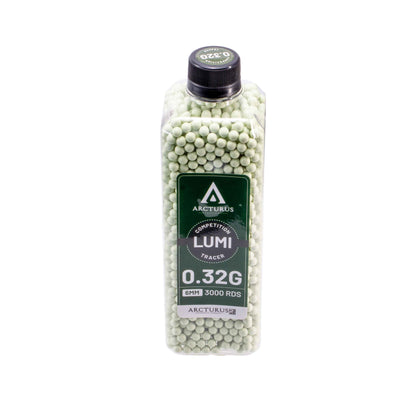 ARCTURUS RS® LUMI Match Grade Sport Green Tracer 6mm Airsoft BBs 0.32g 3000rds