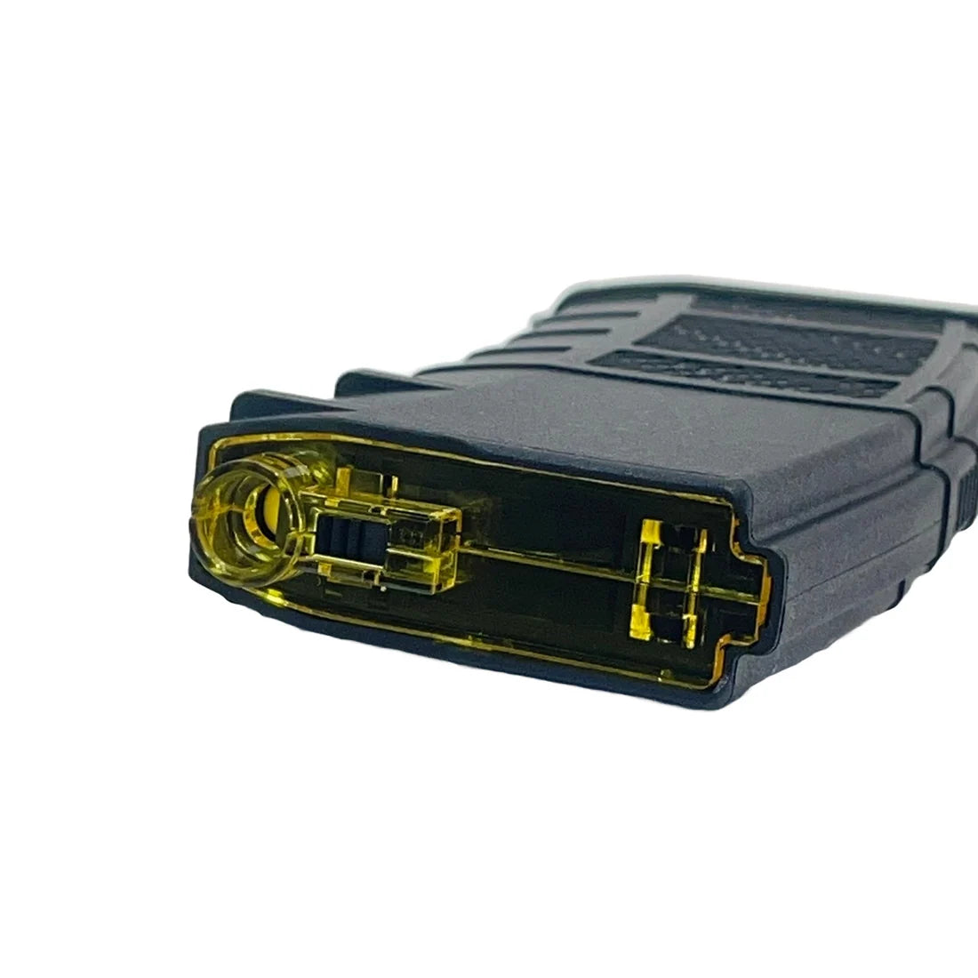 Amarok AM250 M series - 250 rounds Fast Feed Mid Cap Magazine - Type A3 - Black + Yellow Top