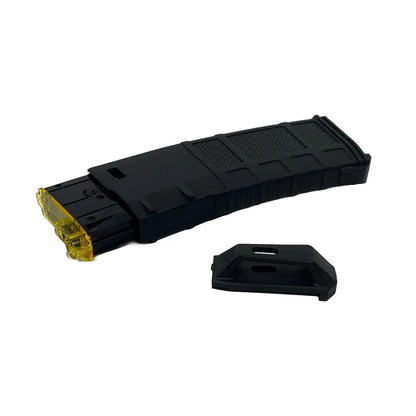 Amarok AM250 M series - 250 rounds Fast Feed Mid Cap Magazine - Type A3 - Black + Yellow Top