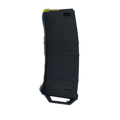 Amarok AM250 M series - 250 rounds Fast Feed Mid Cap Magazine - Type A3 - Black + Yellow Top
