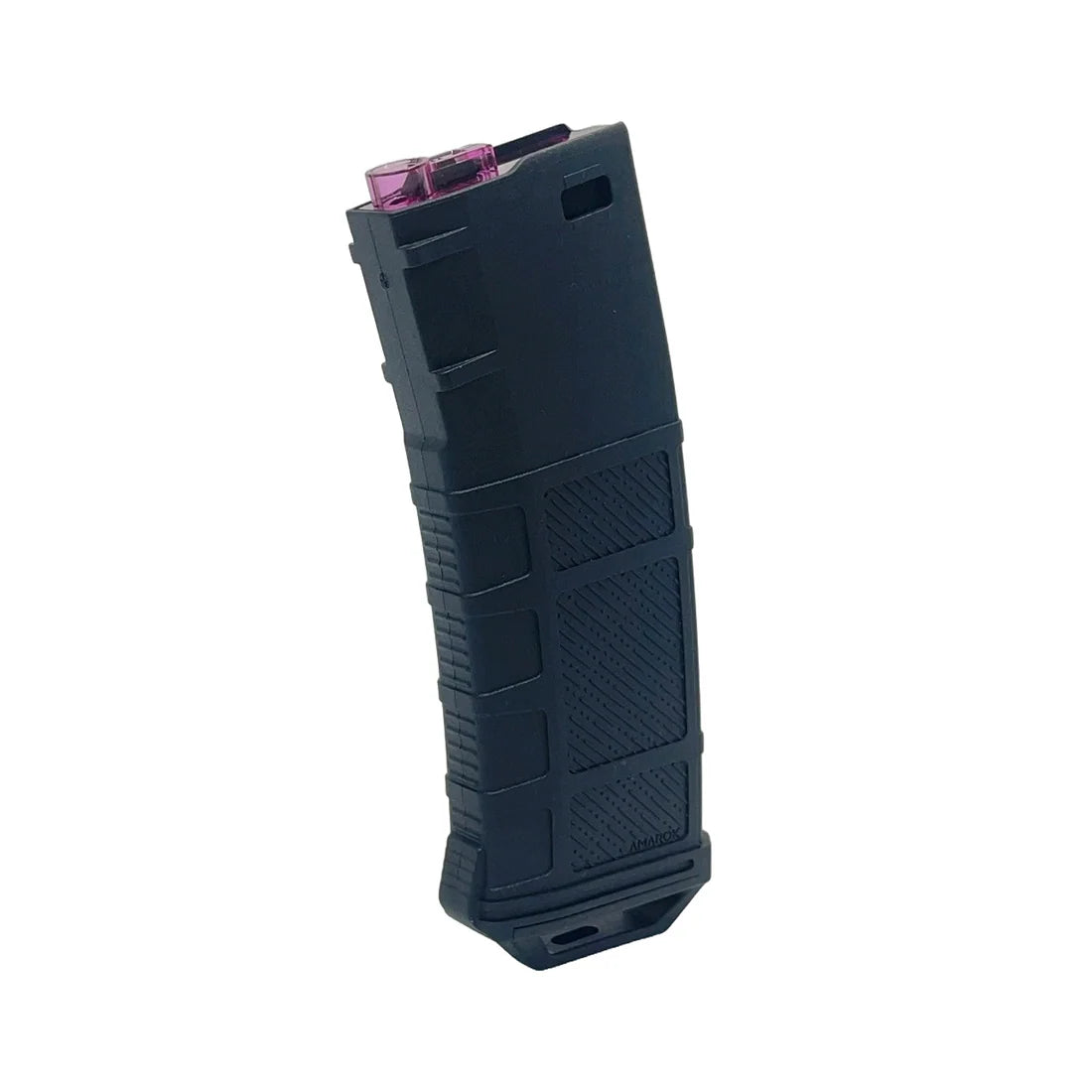 Amarok AM250 M series - 250 rounds Fast Feed Mid Cap Magazine - Type A5 - Black + Magenta Top