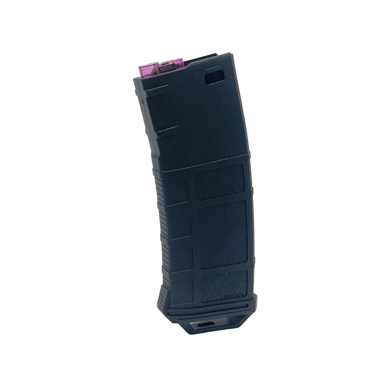 Amarok AM250 M series - 250 rounds Fast Feed Mid Cap Magazine - Type A5 - Black + Magenta Top