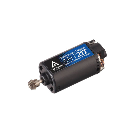 High Torque 25K Neodymium Motor 21T w/ MIM Steel Pinion Gear - O Type / Short