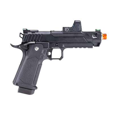 ARCTURUS Osprey 5" Split Slide Hi-Capa GBB DG™ Performance Refined Edition w/ Optics Ready Slide & ARS-1 Red Dot Combo & CNC AL Adjustable Blowback Housing