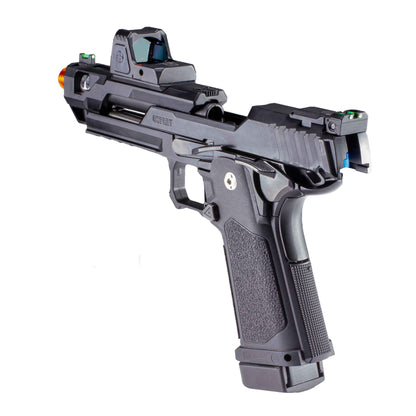 ARCTURUS Osprey 5" Split Slide Hi-Capa GBB DG™ Performance Refined Edition w/ Optics Ready Slide & ARS-1 Red Dot Combo & CNC AL Adjustable Blowback Housing