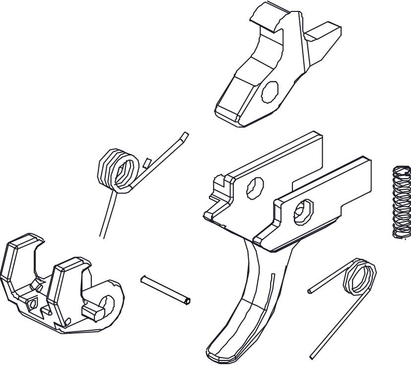 GHK AK Trigger Set