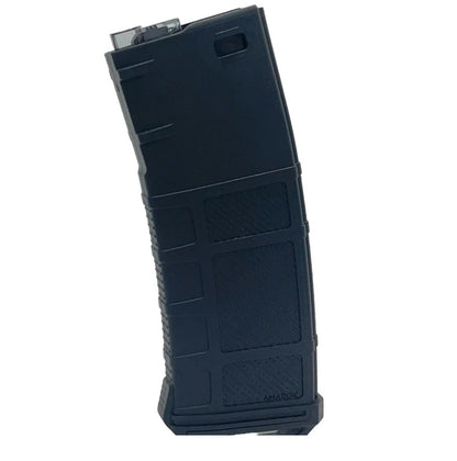 Amarok AM250 M series - 250 rounds Fast Feed Mid Cap Magazine - Type A2 - Black + Smoke Top