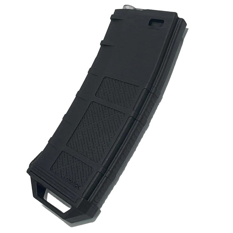 Amarok AM250 M series - 250 rounds Fast Feed Mid Cap Magazine - Type A2 - Black + Smoke Top