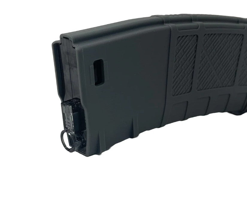 Amarok AM250 M series - 250 rounds Fast Feed Mid Cap Magazine - Type A11 - FDE Grey + Smoke Top