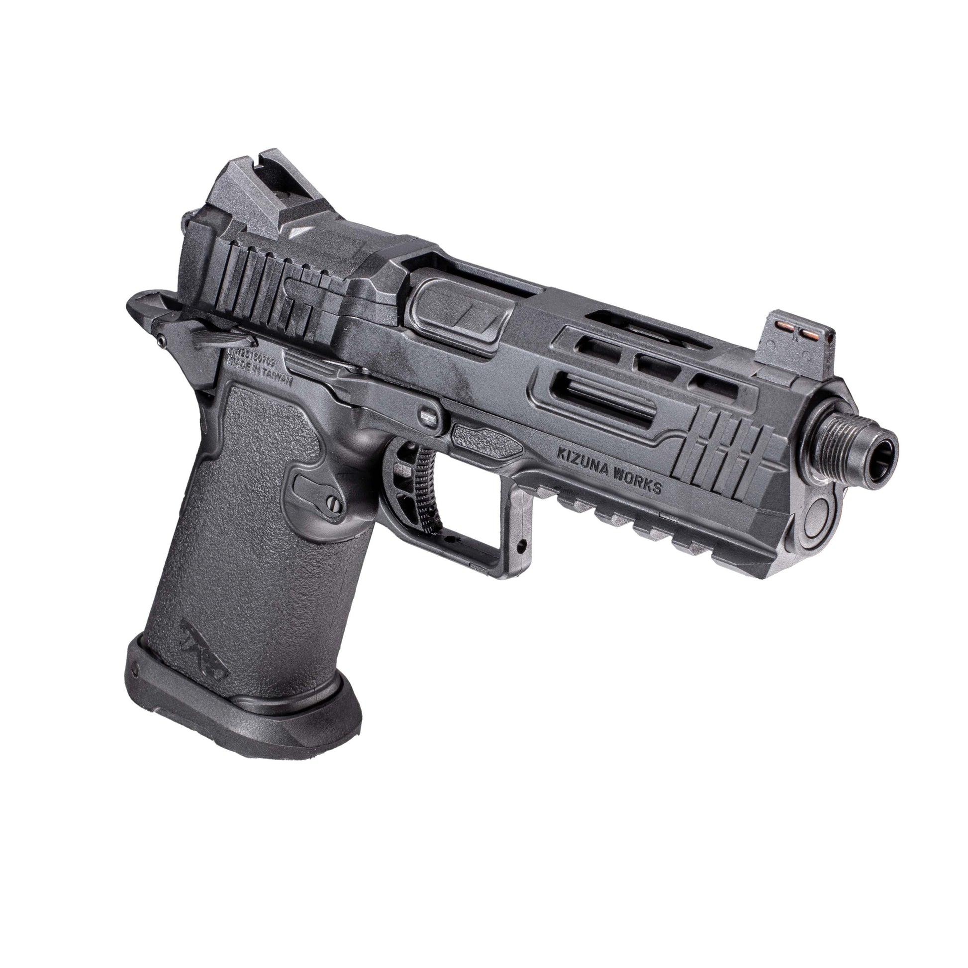 Kizuna Works BSK 43 Basilisk black right isometric view